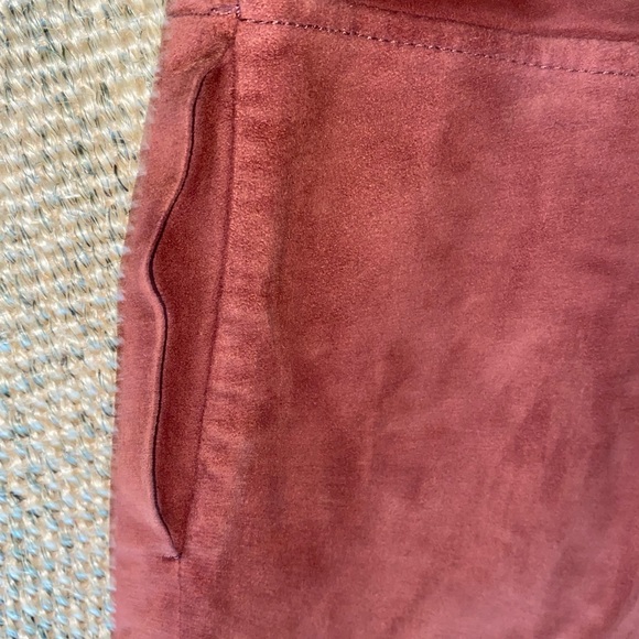 $695 ELIZABETH AND JAMES Stanton suede Leather Shift dress size 0 - Picture 12 of 15